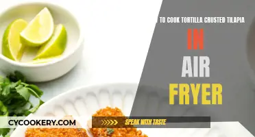Air-Fryer Tortilla-Crusted Tilapia: Quick, Easy, and Delicious!