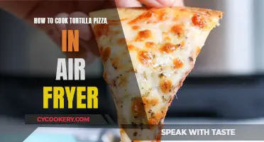 Air-Fryer Tortilla Pizza: Quick, Easy, and Delicious!