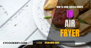 Air-Fryer Tortilla Wraps: Quick, Easy, and Delicious!
