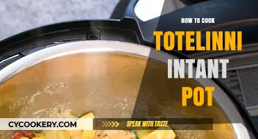 Tasty Tortellini: Instant Pot Cooking Guide