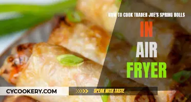 Air Fryer Trader Joe's Spring Rolls: Quick, Easy, Crispy!