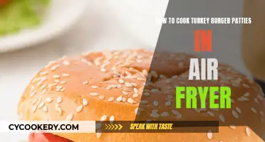 Air-Fryer Turkey Burger Patties: Quick, Easy, Juicy