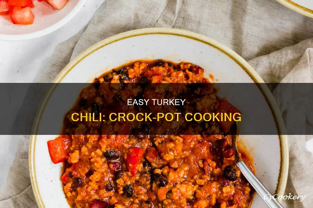 how to cook turkey chili in a crock pot