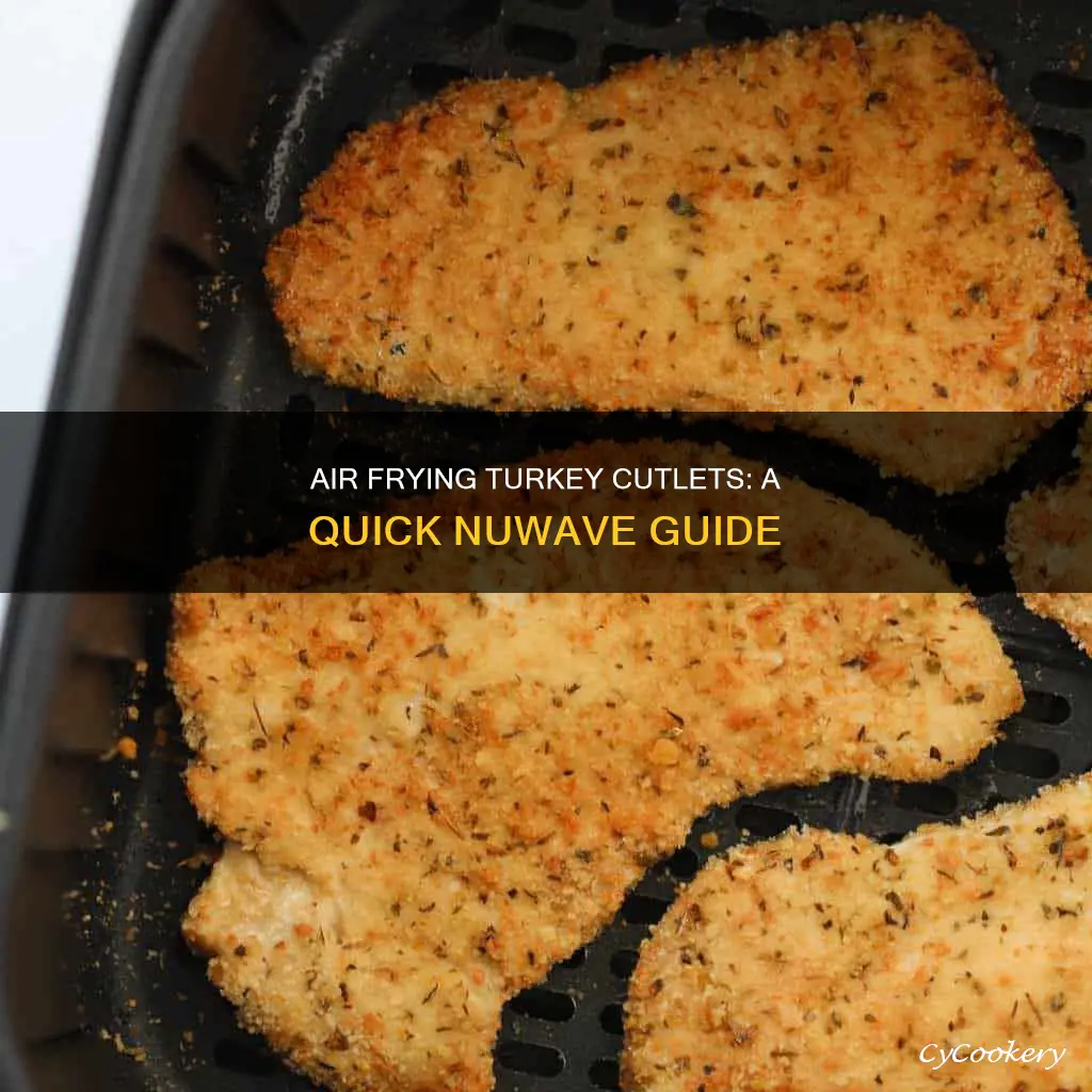 how to cook turkey cutlets in the nuwave air fryer
