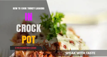 Lasagna Slow-Cooked to Perfection: Turkey and Crock Pot Style