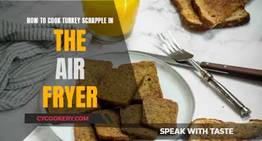 Crispy, Healthy Scrapple: Air Fryer Turkey Delight