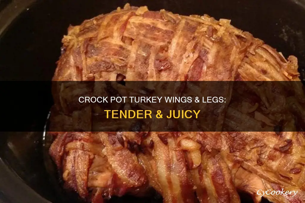 how to cook turkey wings and legs in crock pot