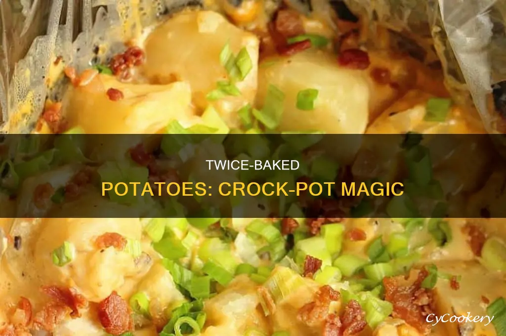 how to cook twice baked potatoes in crock pot