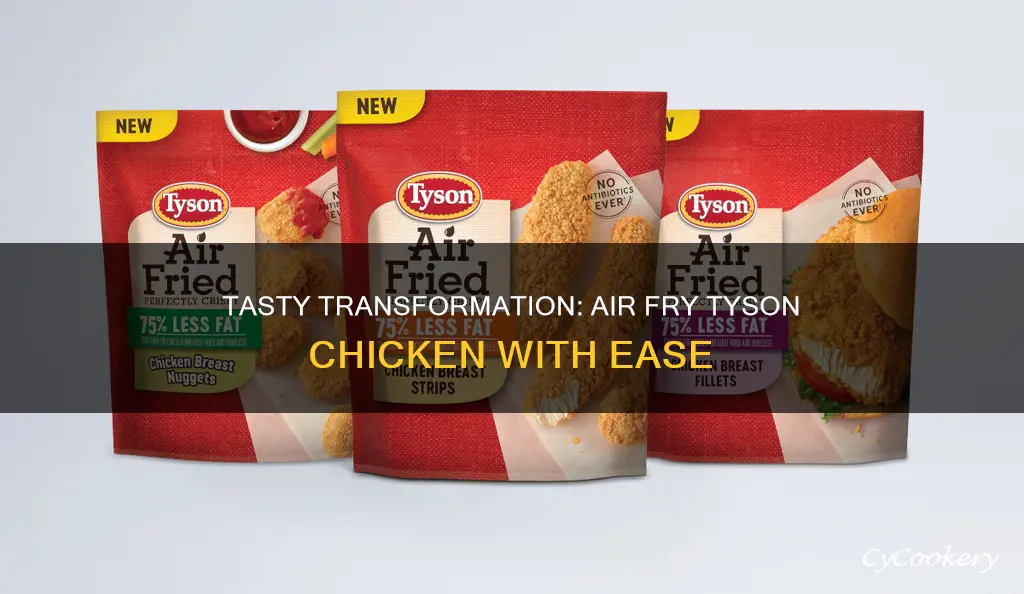 how to cook tyson air fried chicken in air fryer