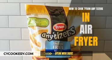 Crispy, Golden Tyson Any Tizers: Air Fryer Perfection