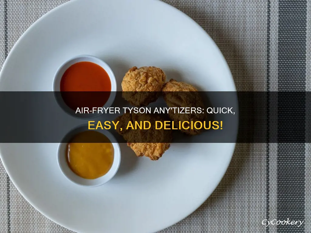how to cook tyson any tizers in air fryer