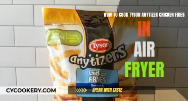 Crispy Chicken Fries: Air Fryer Recipe with Tyson Anytime Chicken