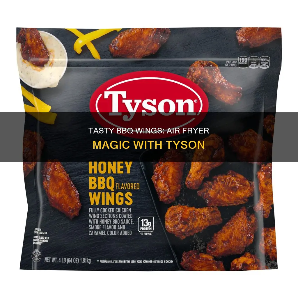 how to cook tyson bbq wings in air fryer