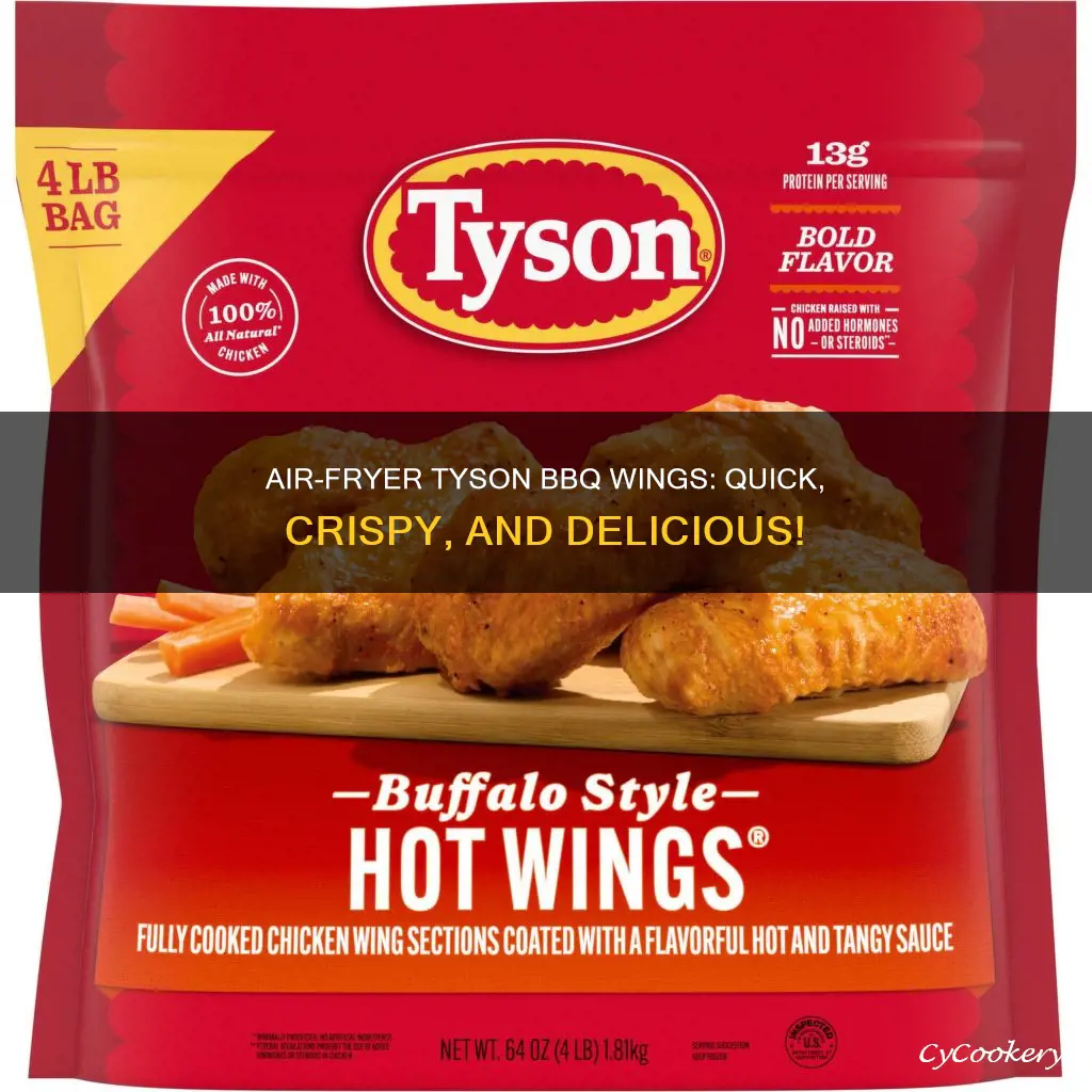 how to cook tyson bbq wings in air fryer