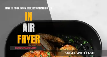 Air-Fryer Tyson Boneless Chicken Bites: Quick, Easy, Crispy!
