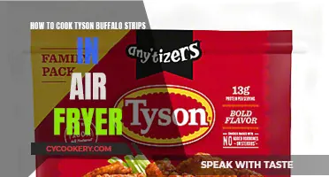 Air Fryer Magic: Cooking Tyson Buffalo Strips