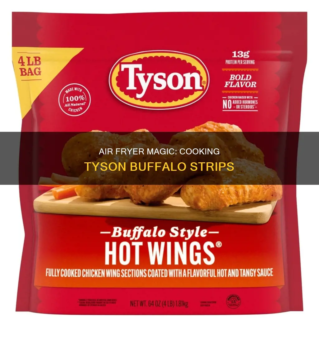 how to cook tyson buffalo strips in air fryer