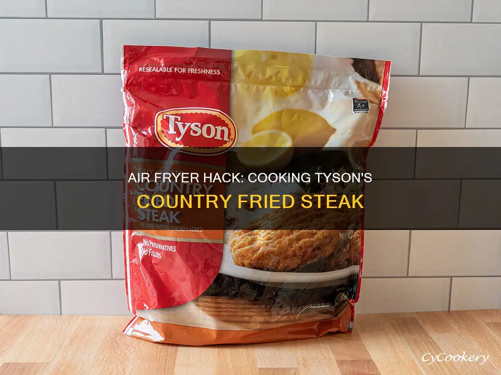 how to cook tyson country fried steak in air fryer