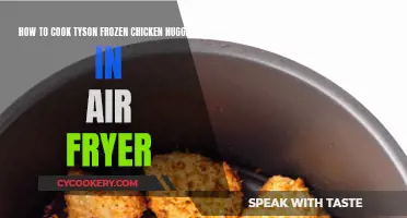 Air-Fryer Tyson Frozen Chicken Nuggets: Quick, Crispy Treat!
