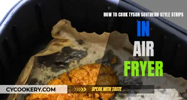 Air Fryer Magic: Cooking Tyson Southern Style Strips