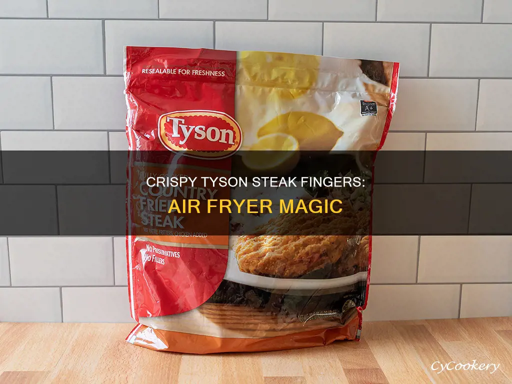 how to cook tyson steak fingers in air fryer