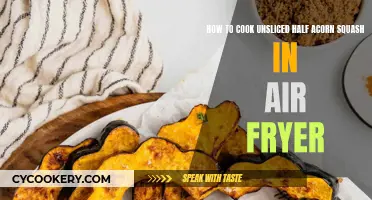 Air Fryer Magic: Cooking Acorn Squash Halves