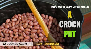 Quick Crock Pot Mexican Beans: No Soak, No Fuss!