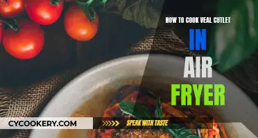 Air-Fryer Veal Cutlets: Quick, Crispy, and Delicious!