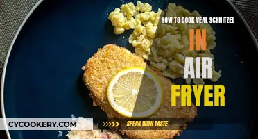 Air-Fried Veal Schnitzel: Quick, Crispy, and Delicious!