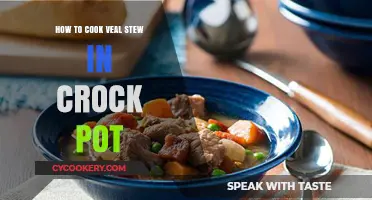 Veal Stew: Crock Pot Cooking Perfection
