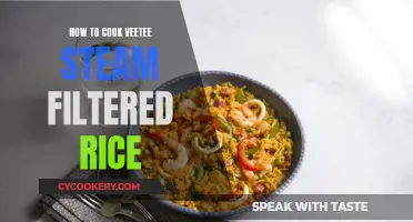 Steam-Filtered Rice: Cooking Veetee Rice the Right Way