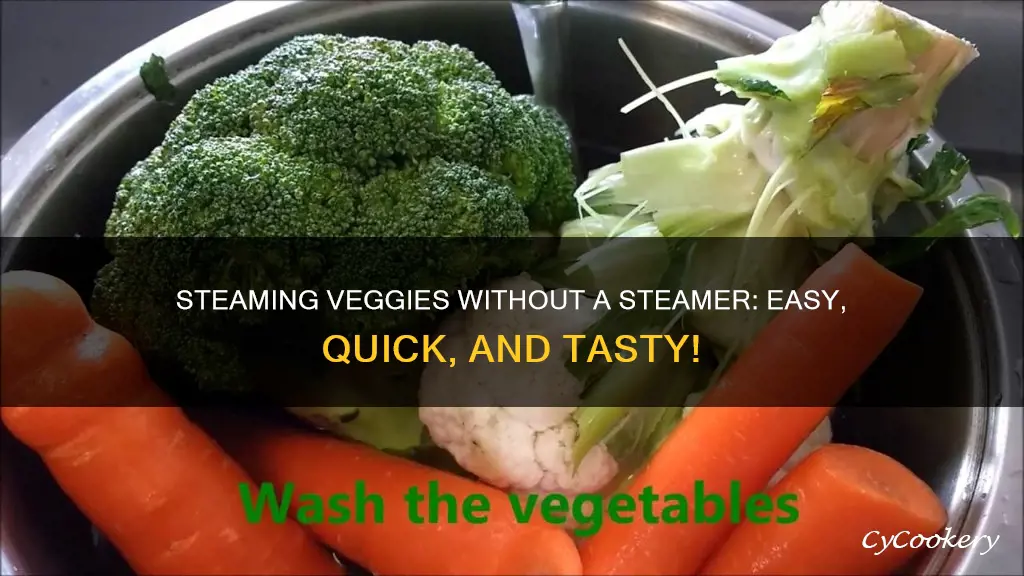 how to cook veg without a steamer