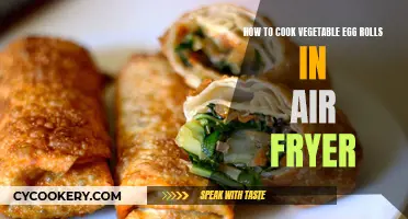 Air-Fried Veggie Egg Rolls: Quick, Easy, and Delicious!