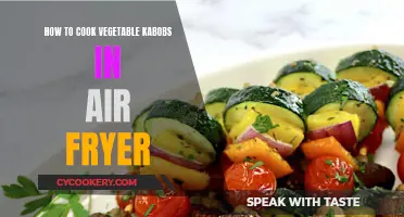 Air Fryer Kabob Magic: Veggie Delight in Minutes