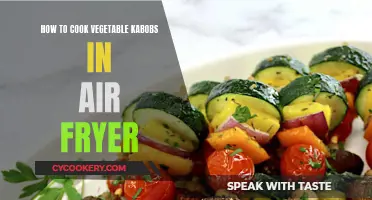 Air Fryer Veggie Kabobs: Quick, Easy, and Healthy!