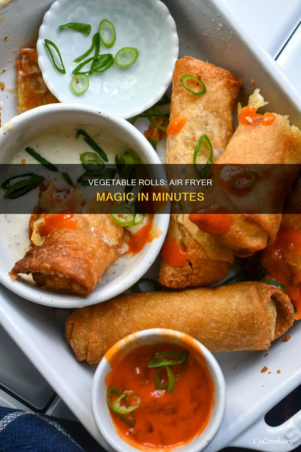 how to cook vegetable rolls in air fryer