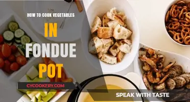 Fondue Pot Veggies: A Healthy, Tasty Treat