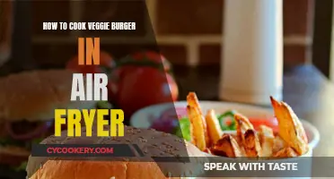 Crispy Veggie Burger: Air Fryer Perfection in 15 Minutes!