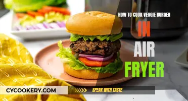 Air-Fryer Veggie Burgers: Quick, Crispy, and Delicious!