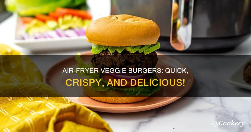 how to cook veggie burger in air fryer
