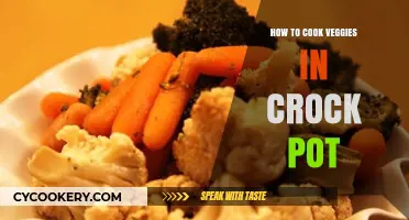 Crock Pot Veggie Cooking Guide