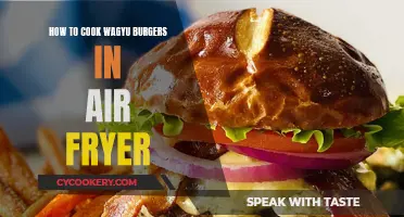 Air-Fried Wagyu Burgers: Quick, Crispy, Juicy Perfection