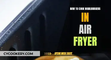 Air-Fry Wahlburgers: A Quick, Crispy Treat