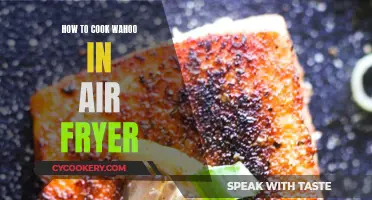 Crispy Wahoo: Air Fryer Magic for Seafood Lovers