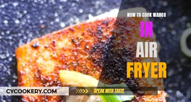 Air-Fried Wahoo: A Quick, Crispy Delight