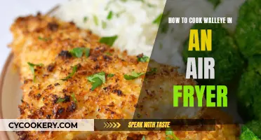Air-Fried Walleye: A Quick, Crispy Delight