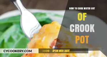 Cooking Water Out of a Crock Pot: Tips and Tricks