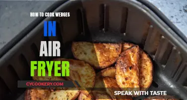 Crispy, Golden Wedges: Air Fryer Mastery Unveiled