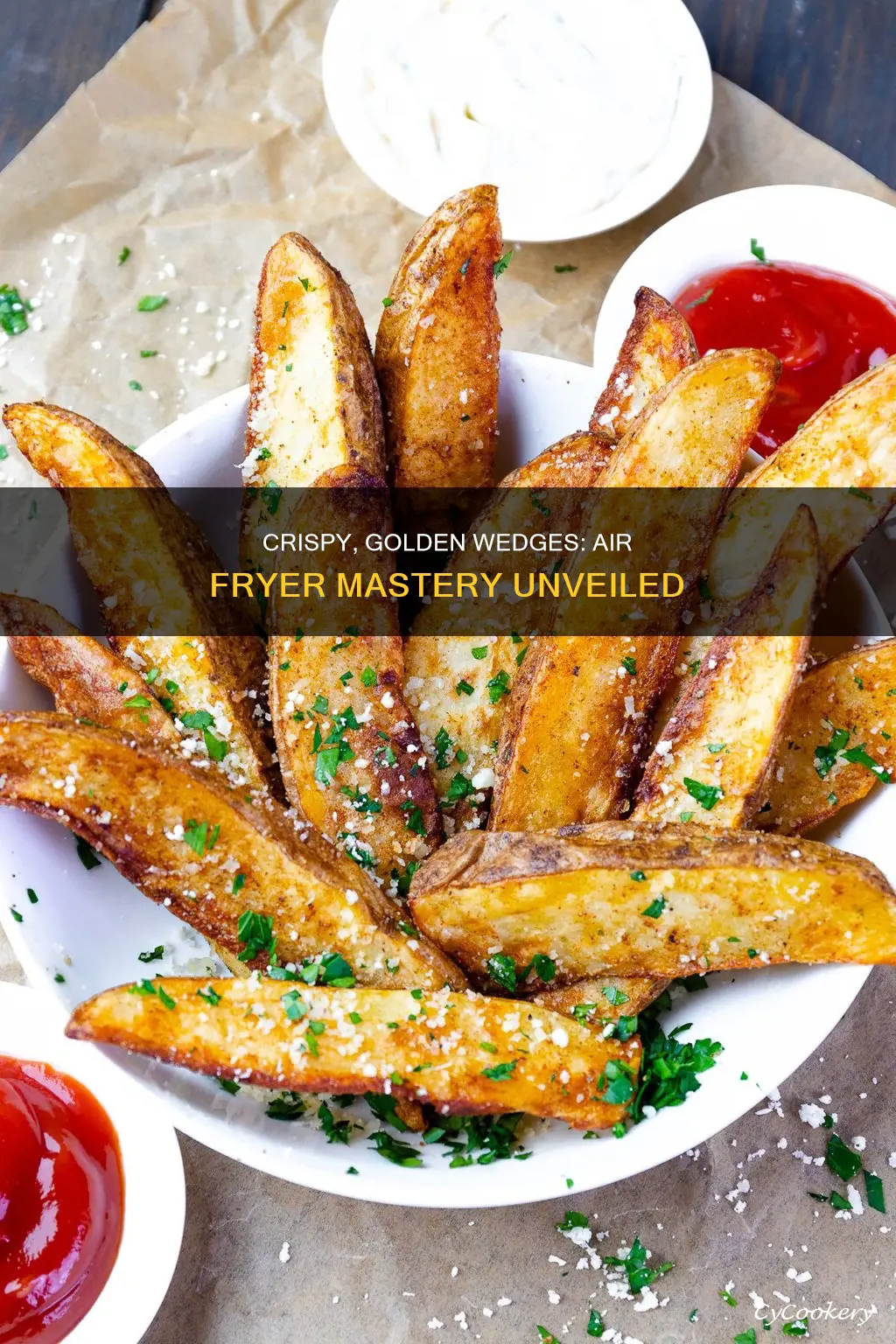 how to cook wedges in air fryer