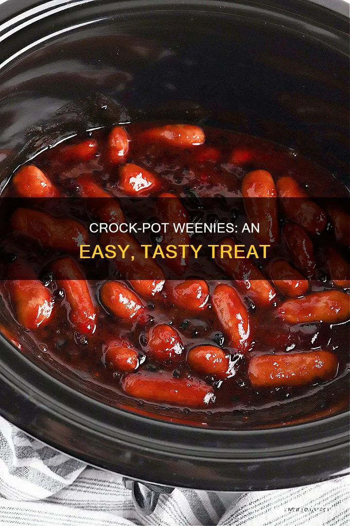 how to cook weenies in a crock pot